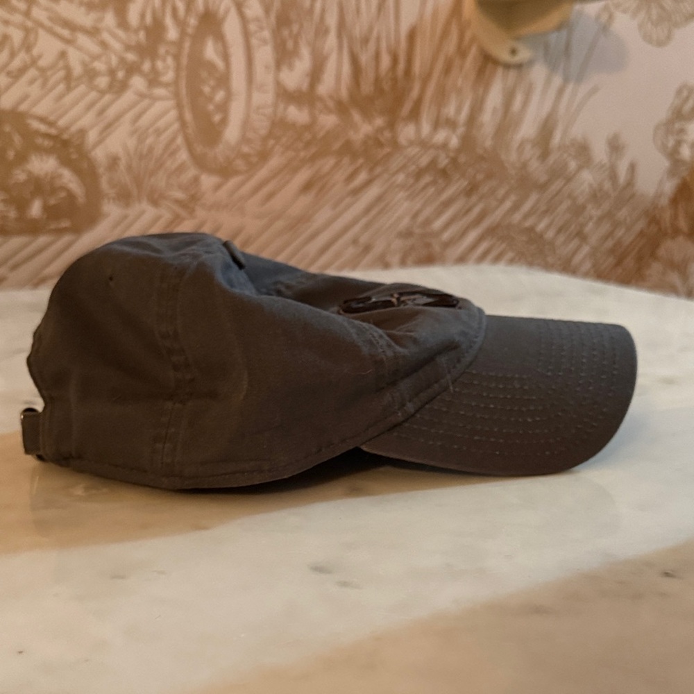 Stylish Gray Cap with Embroidered Logo - Picture 4 of 4